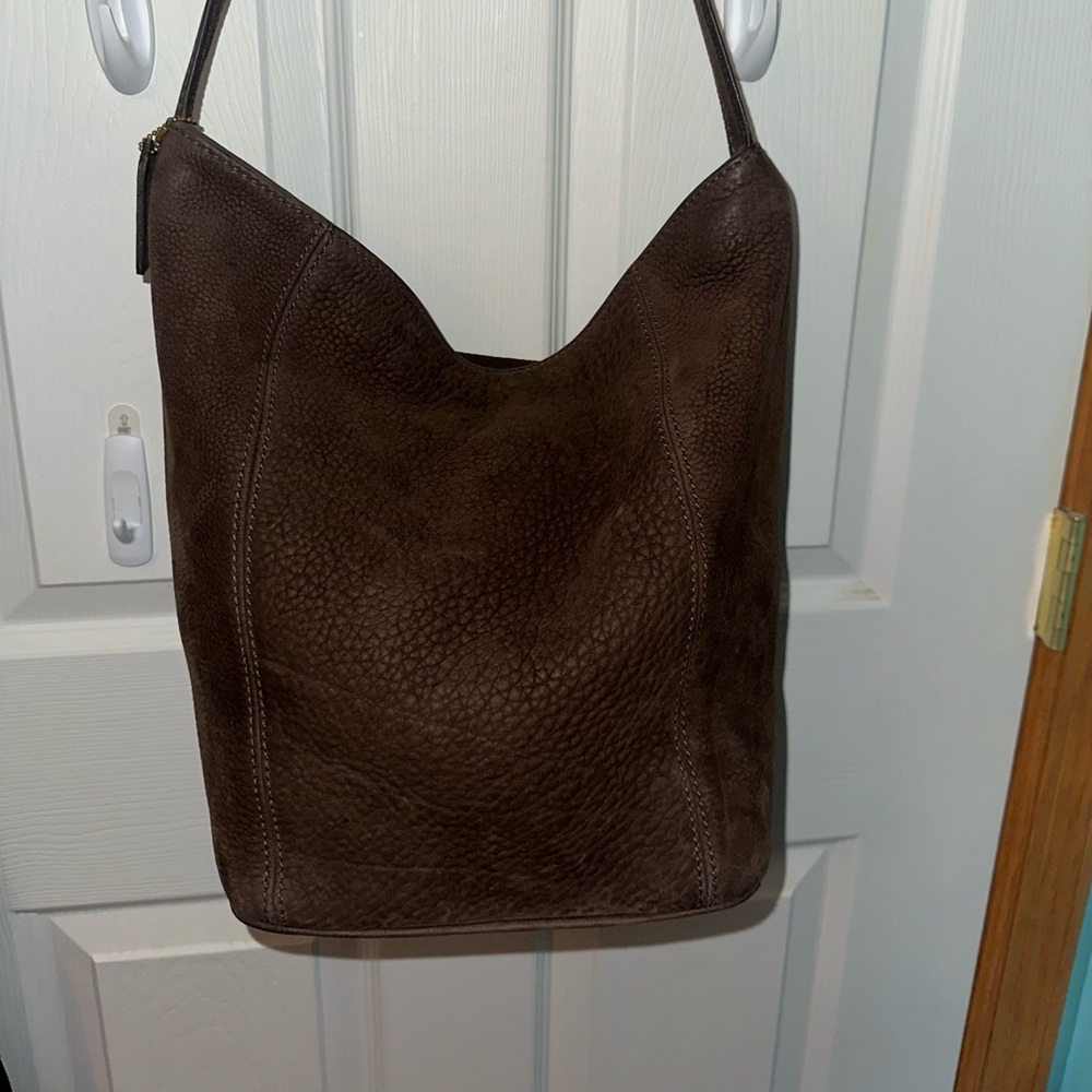 Vintage Coach Nubuc bucket 4957